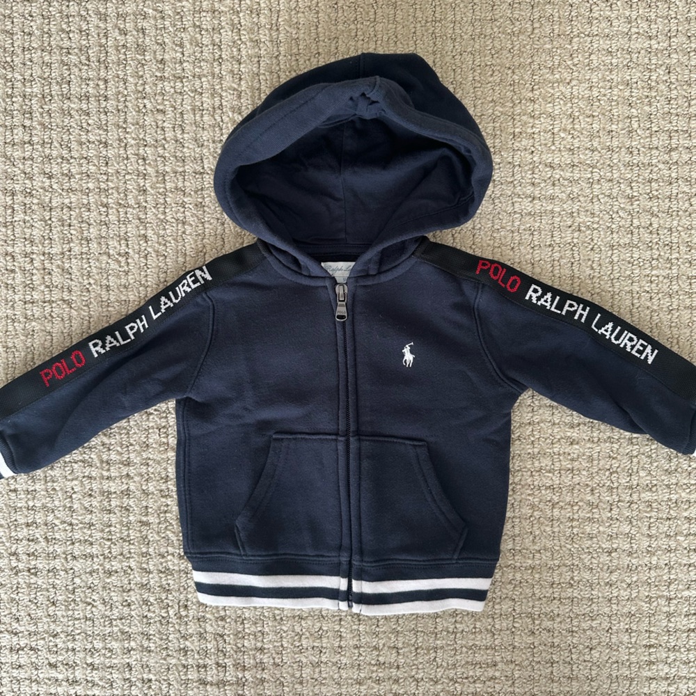 Ralph Lauren Navy Kids Hoodie